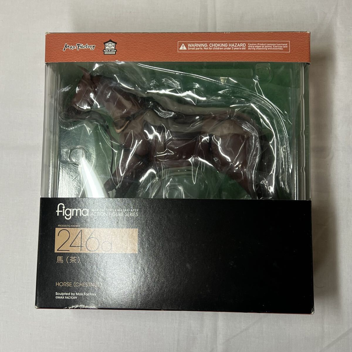 figma 馬 マックスファクトリー 茶　s.h.figuarts等に
