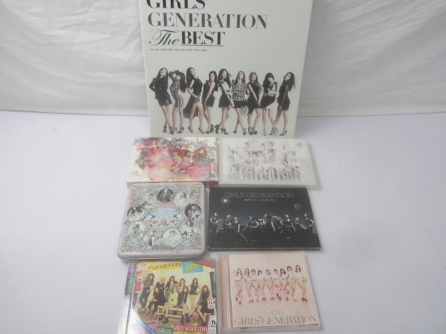 韓流 少女時代 THE BEST 完全生産限定コンプリート盤 他 CD グッズセット 中古品