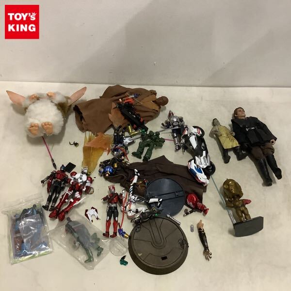 1円〜 訳あり ジャンク 仮面ライダー ブレイド ドライブ カブト STAR WARS C-3PO他