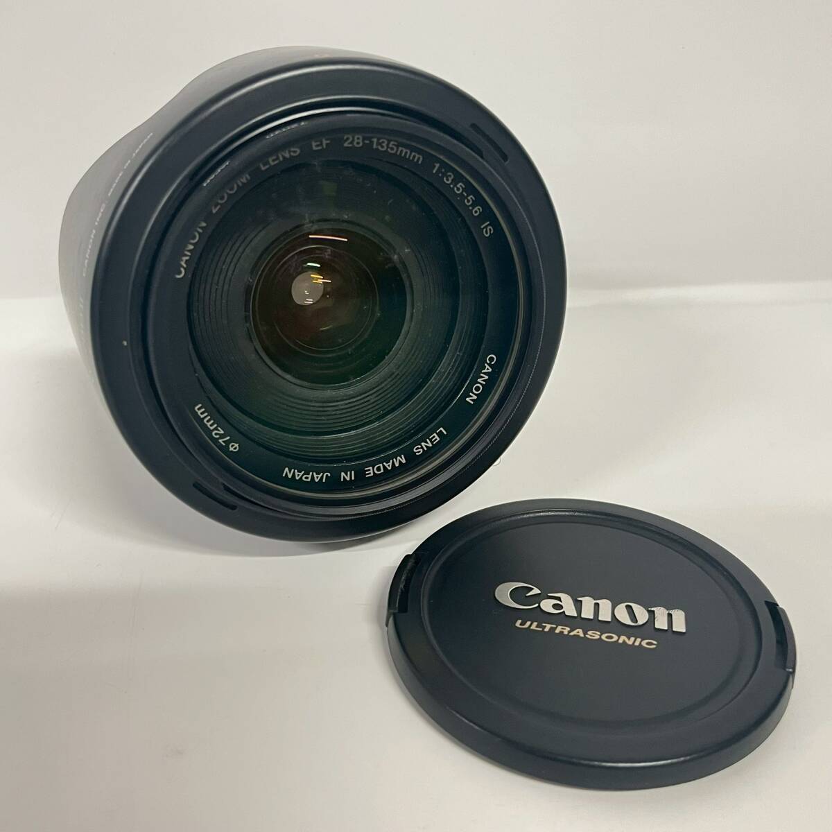 ● 1円~【動作未確認】Canon キャノン ULTRASONIC ZOOM LENS EF 28-135mm 1:3.5-5.6 IS EW-78BⅡズームレンズ K163450