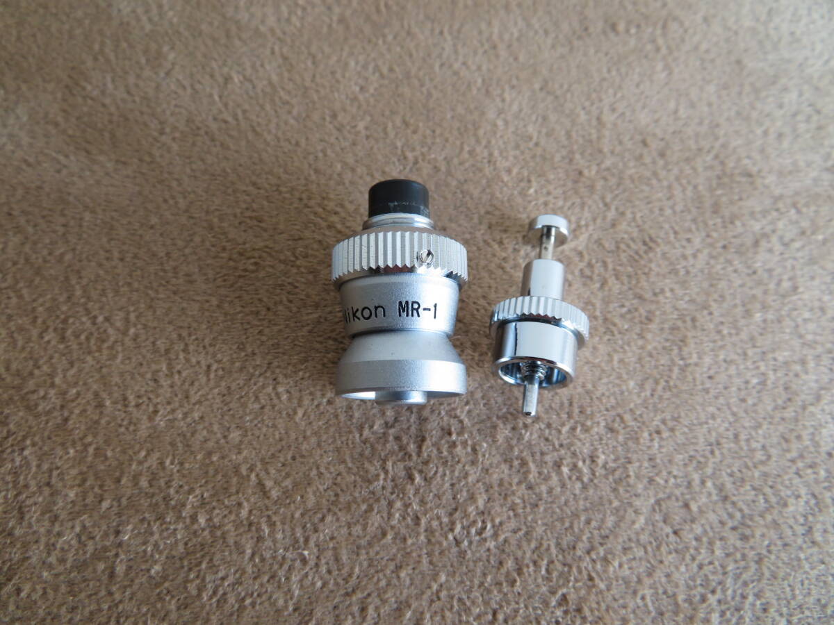 【17】NIKON MR-1ほか ニコン ターミナルシャッターレリーズ ボタン MD-2 F2 モータードライブ カメラアクセサリー 一眼レフ 光学機器