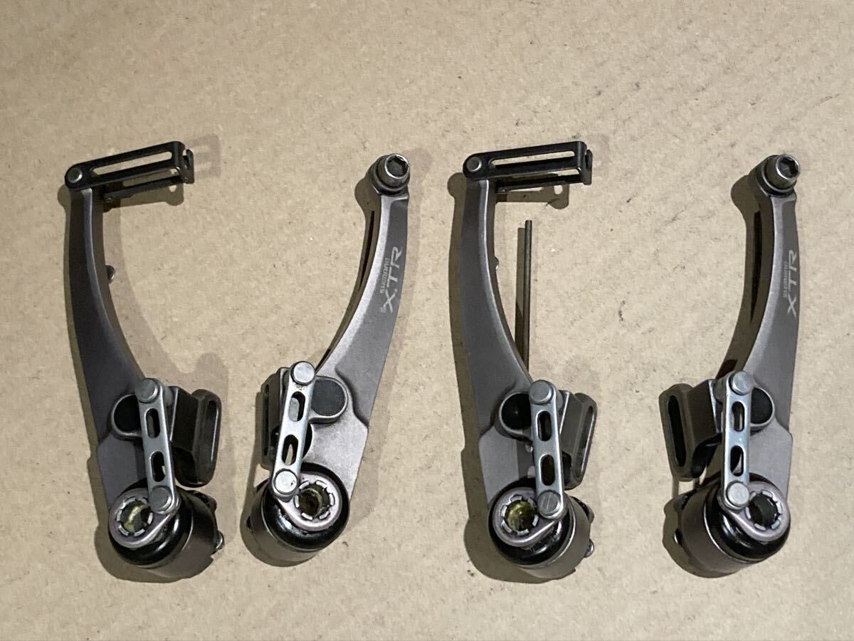 シマノ XTR Vブレーキ BR-M950 パラレルリンク 前後セット 送料600円〜 ハイエンドMTB ビンテージ