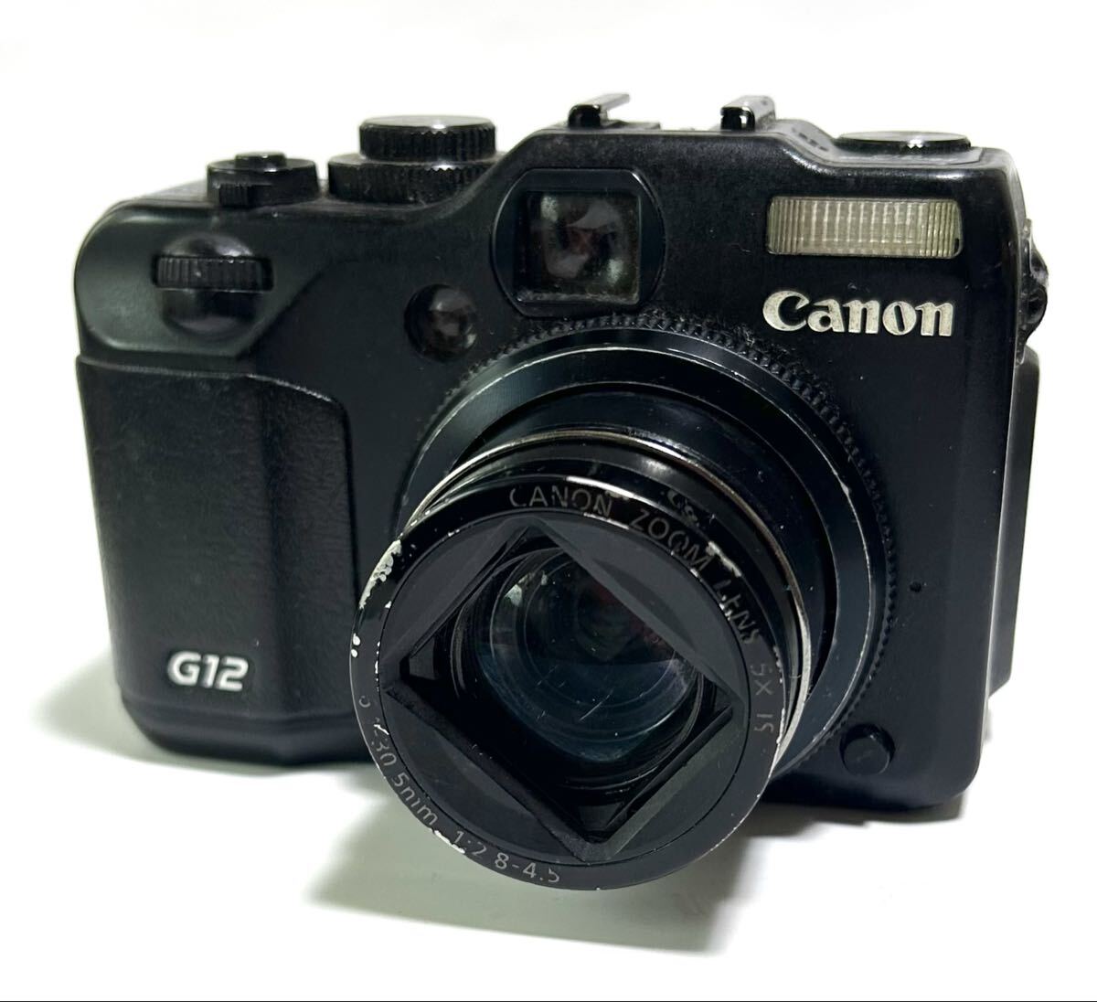 【ジャンク】キャノン Canon パワーショット PowerShot G12 レンズユニット不良 現状品