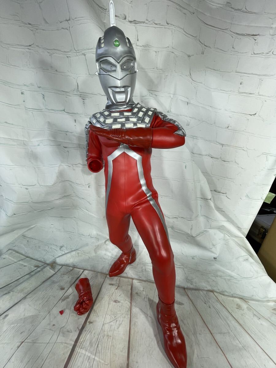 海洋堂 ウルトラセブン ソフビ　木下隆志　約70cm