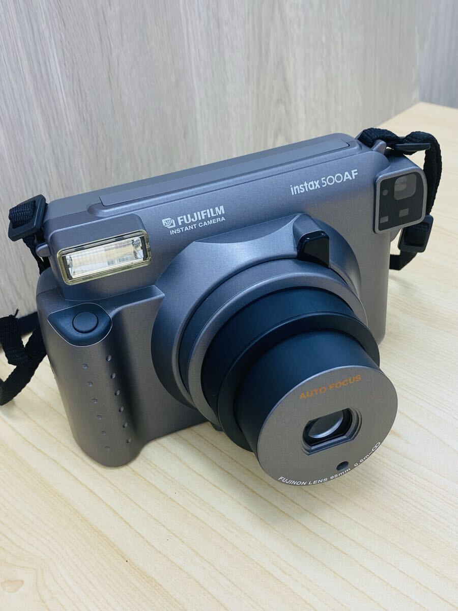 FUJIFILM フジフィルム instax 500AF インスタントカメラ チェキ ポラロイド 動作確認済