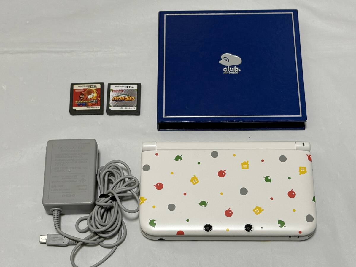 【中古】 3DSLL 本体 ニンテンドー3DSLL とびだせ どうぶつの森パック [動作確認済] Nintendo3DSLL SPR-001