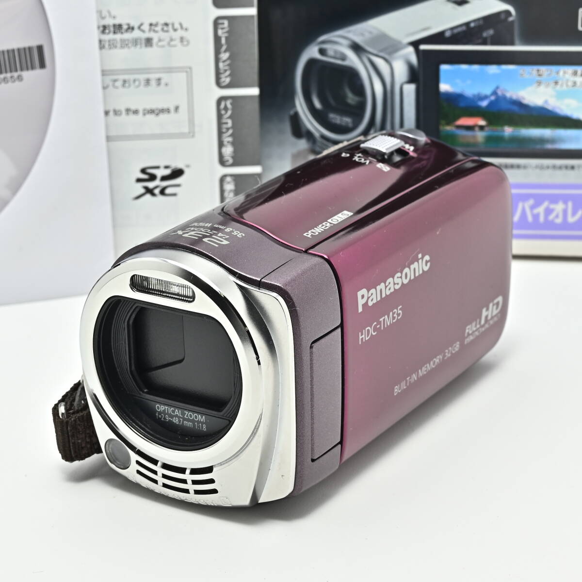 1M-797 Panasonic パナソニック HDC-TM35 ビデオカメラ