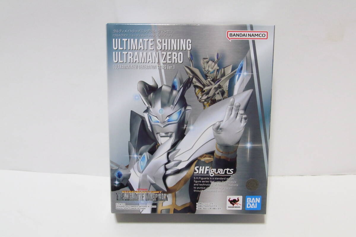 4437T/美品☆S.H.Figuarts ウルティメイトシャイニング ウルトラマンゼロ (ウルトラマン ニュージェネレーション スターズVer.)