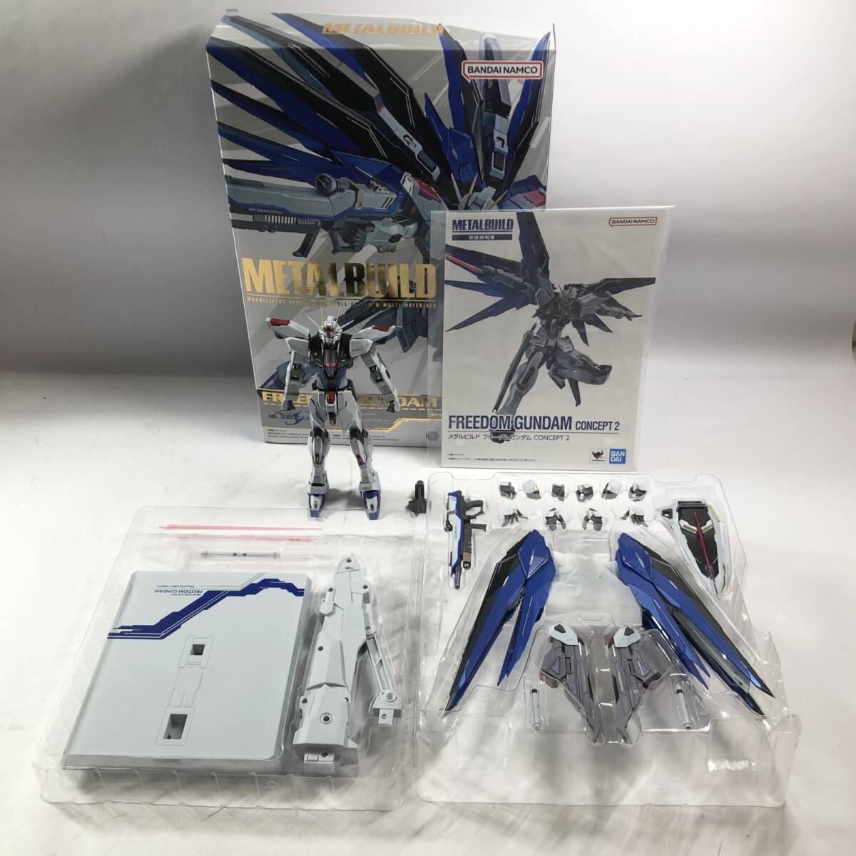 ☆ METAL BUILD フリーダムガンダム CONCEPT 2 フィギュア メタルビルド バンダイ 現状品