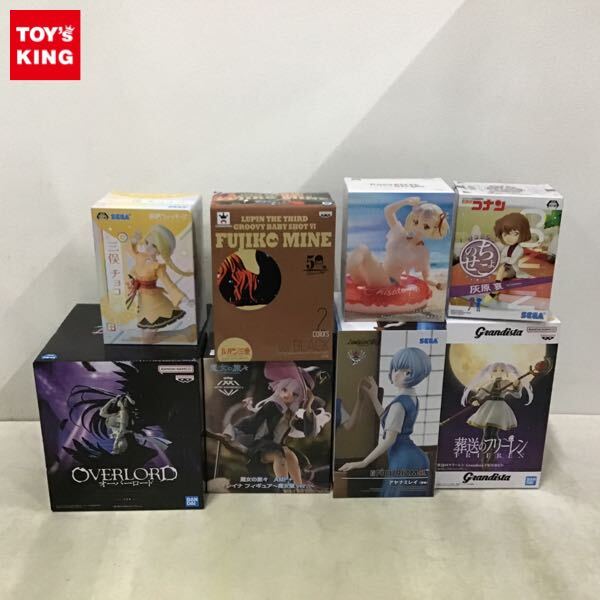 1円〜 未開封含 オーバーロード BANPRESTO EVOLVE Empress of Darkness アルベド 魔女の旅々 AMP+ イレイナ魔女服ver. 他