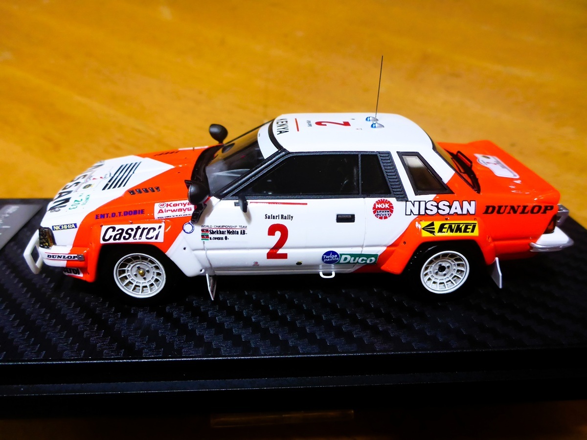 【Ignitionmodel】1/43 DATSUN 240RS 1984 サファリ 0105 ( NISSAN ダットサン 日産 WRC NISMO ニスモ Gr.B )