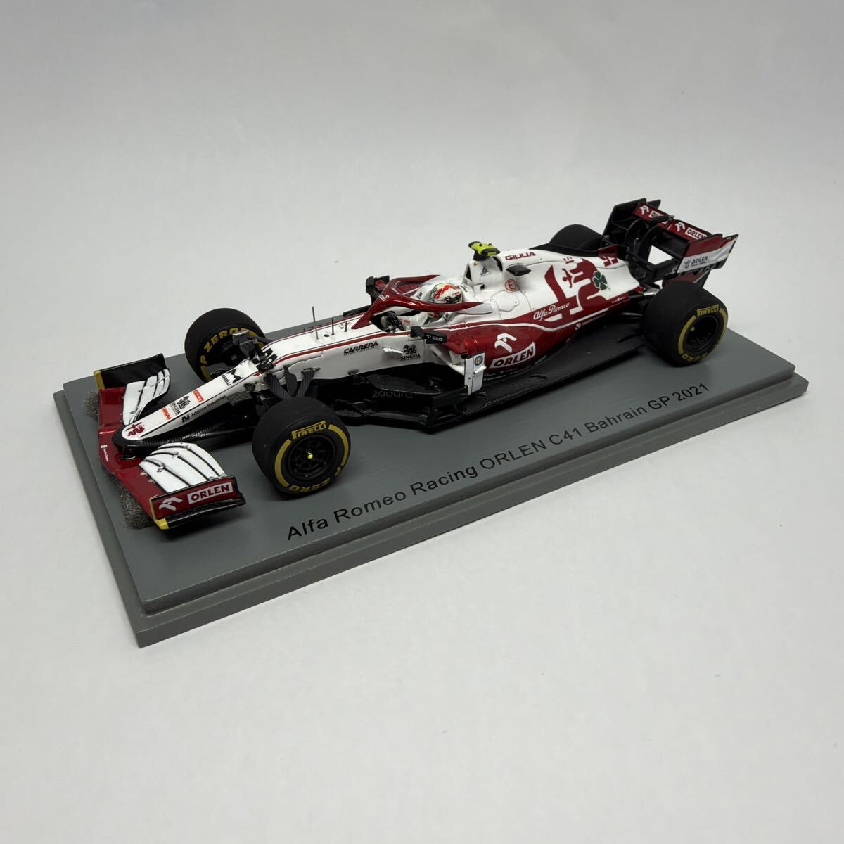スパーク　1／43 アルファロメオ　C41 パーレン GP 2021 A.ジョヴィナッツィ