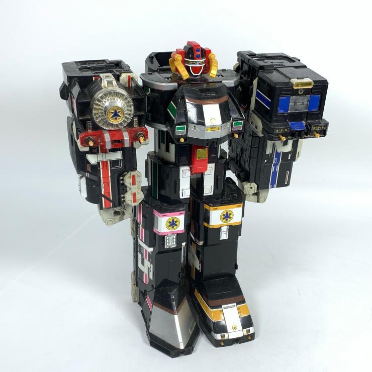 BANDAI バンダイ 救急戦隊ゴーゴーファイブ ロボット グランドライナー フィギュア ホビー 特撮 【中古品】