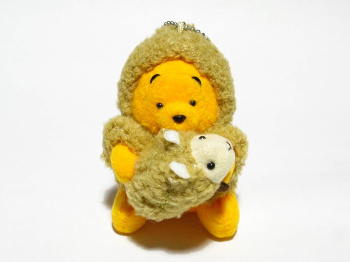 プーさん ぬいぐるみ 星座 牡羊座 キーチェーン 中古美品
