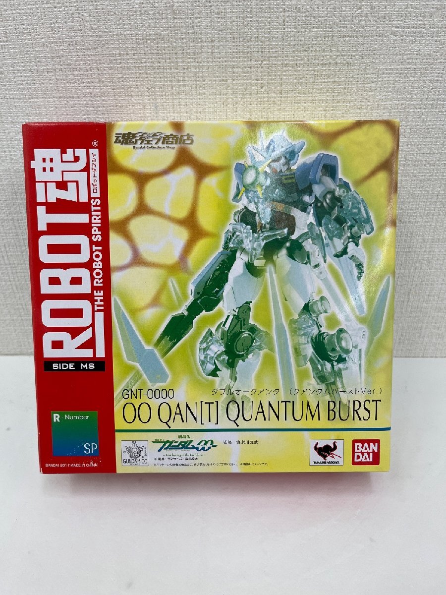 【未開封訳あり】ROBOT魂 SIDE MS ダブルオークアンタ クアンタムバーストVer. 劇場版 機動戦士ガンダム00