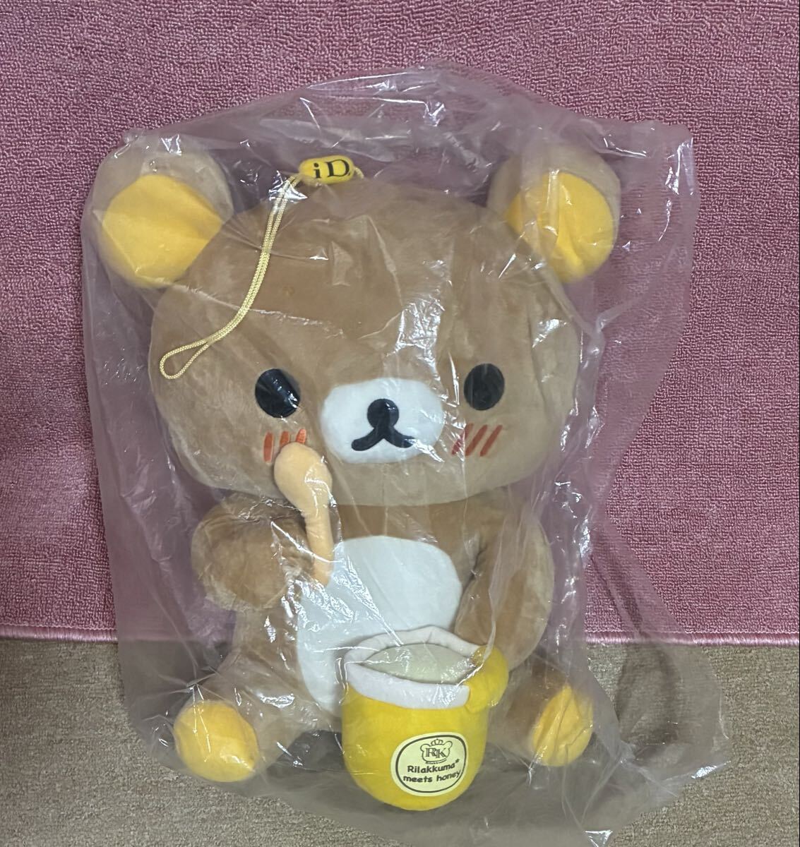 リラックマ ぬいぐるみ ID×LAWSONキャンペーン 特大ぬいぐるみストラップ 非売品