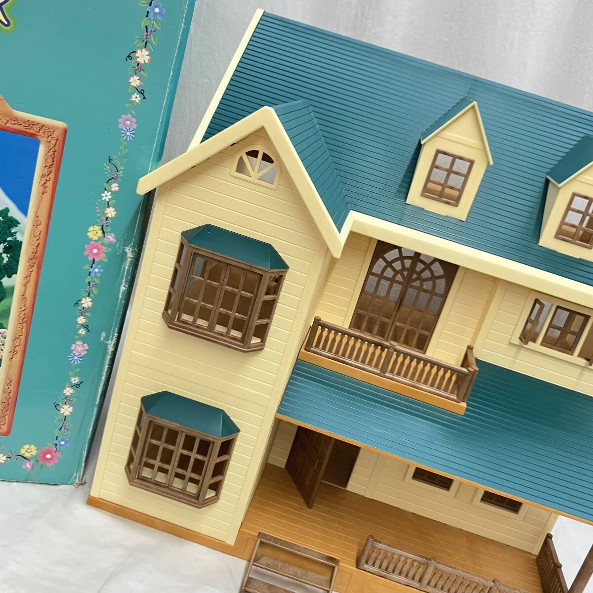 [部品確認済] EPOCH Sylvanian Families エポック シルバニアファミリー 緑の丘の大きなお家 ハ-28 ミニチュア おままごと 店舗受取可