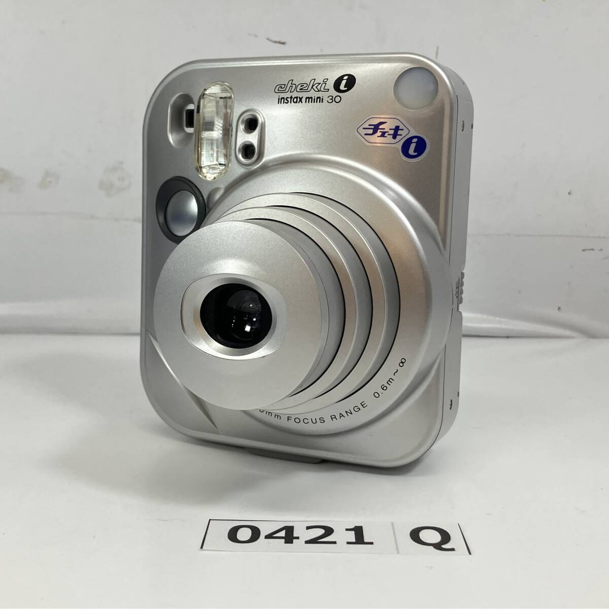 (志)FUJIFILM/富士フィルム cheki i チェキ i instax mini 30 インスタントカメラ 本体のみ シルバー (I)0421Q