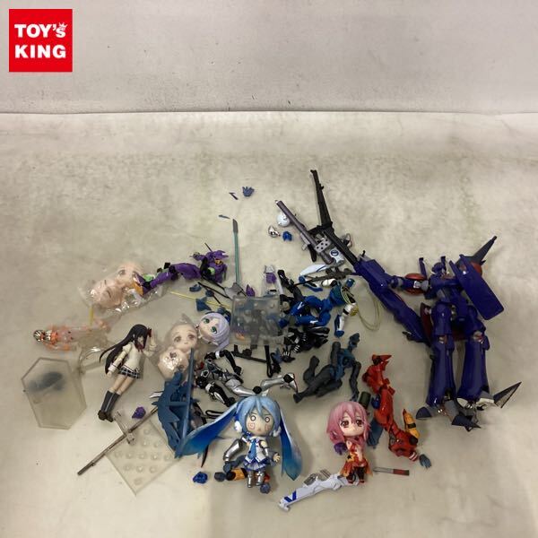 1円〜 訳あり ジャンク figma 他 魔法少女まどか☆マギカ 暁美ほむら 制服ver. ねんどろいど 雪ミク たのしい雪あそび エディション 等