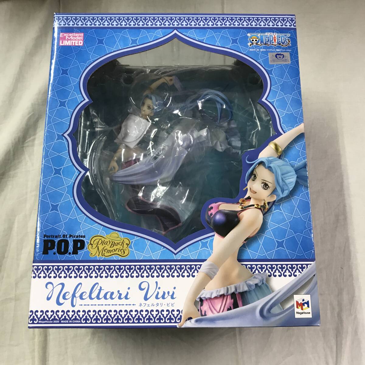 ow378 送料無料！ジャンク品 メガハウス P.O.P Play Back Memories/POP ONE PIECE ネフェルタリ・ビビ