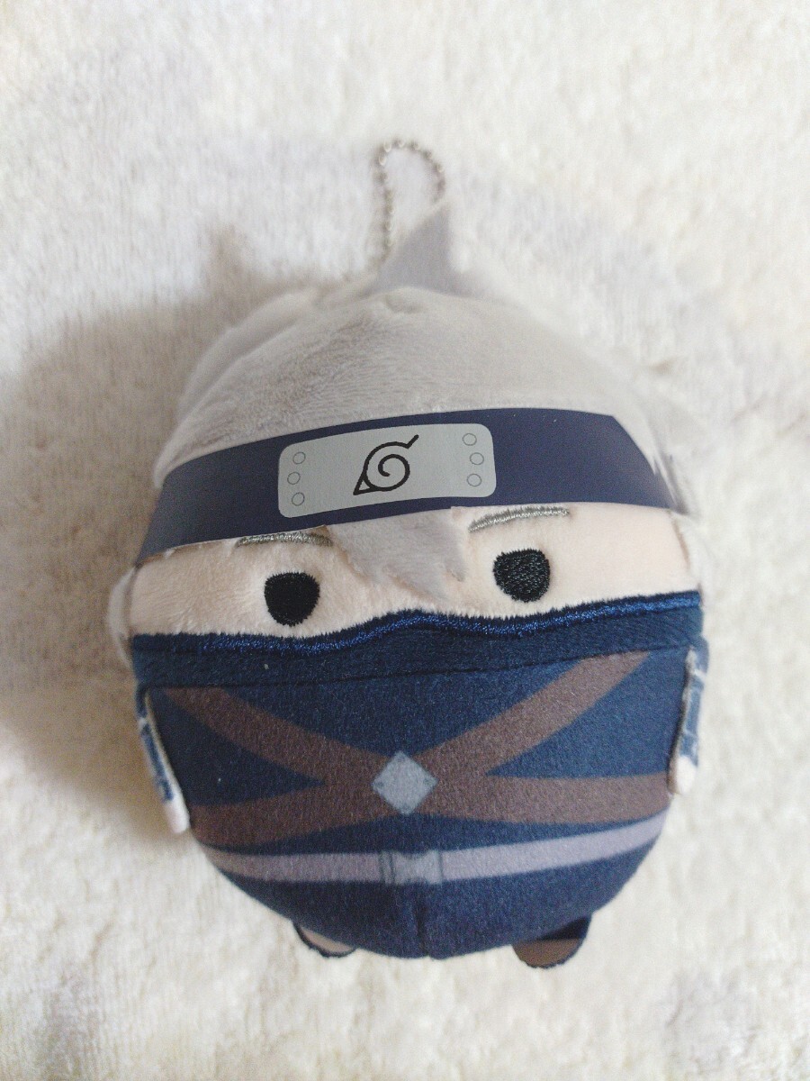 はたけカカシ　過去ver.　ボールチェーン　マスコット　ぬいぐるみ　NARUTO -ナルト- 疾風伝　ふわコロりん