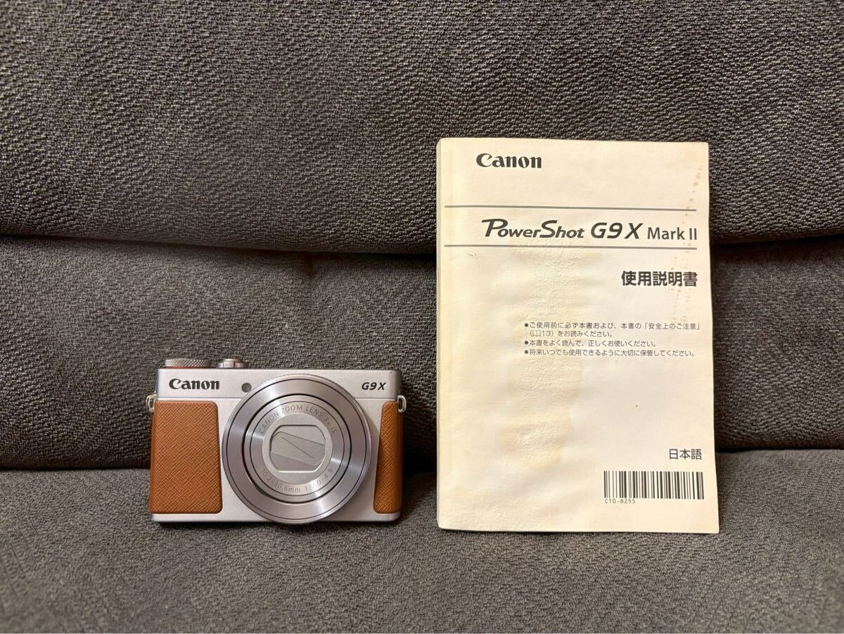 Canon キャノン PowerShot G9X G9 X MarkⅡ Mark Ⅱ ブラウン コンパクトデジタルカメラ 1円 売り切り 中古 カメラ 13