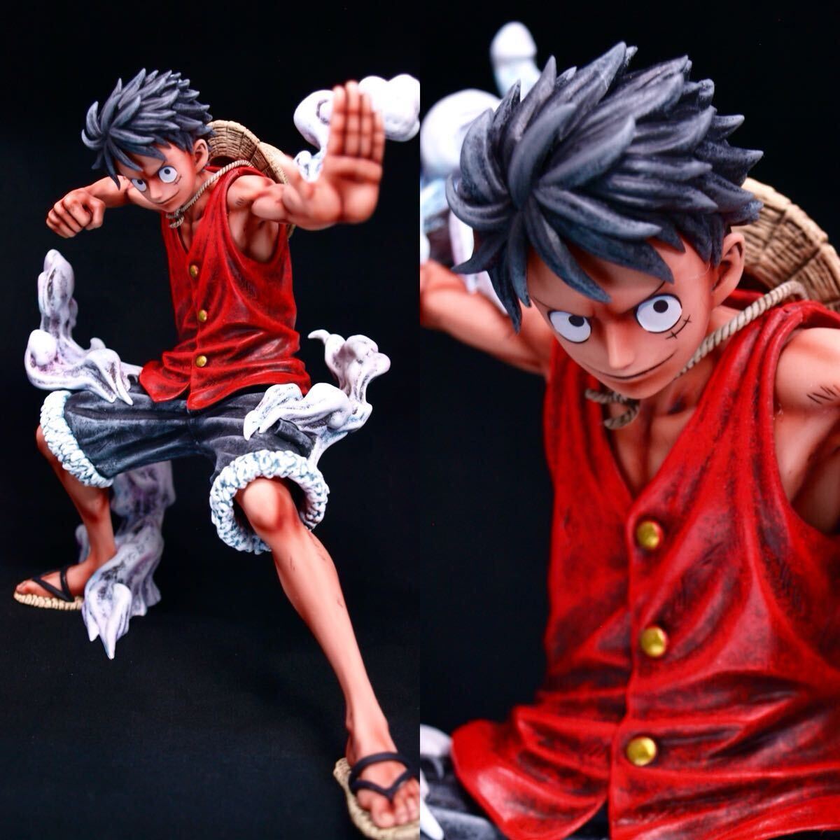 ワンピース フィギュア リペイント モンキー・D・ルフィ ワンピース MAXIMATICPLUS MONKEY.D.LUFFY Ⅰ ONE PIECE