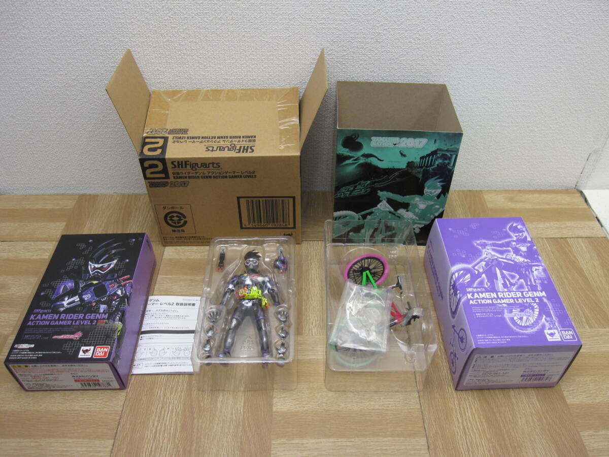 ite/641460/0519/S.H.フィギュアーツ 仮面ライダーゲンム アクションゲーマー レベル2 「仮面ライダーエグゼイド」/新品級