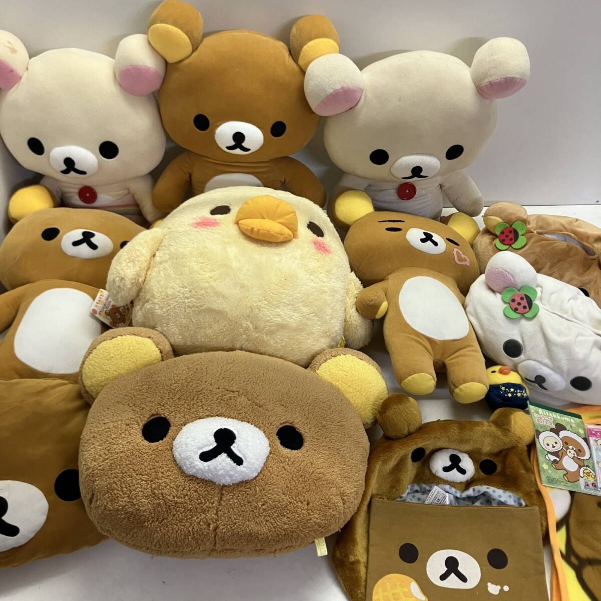 ◆ San-x サンエックス 16点 まとめ商品 リラックマ キイロイトリ コリラックマ ぬいぐるみ 雑貨など 現状品