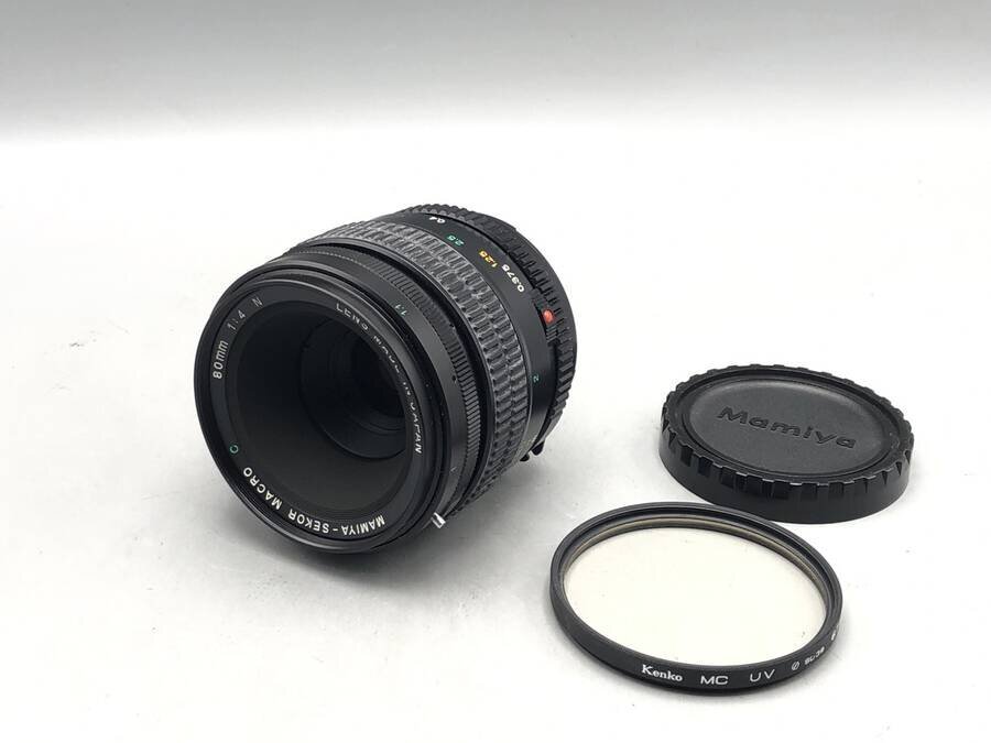 MAMIYA SEKOR MACRO C 80mm 1:4 N 中判カメラレンズ■ジャンク品