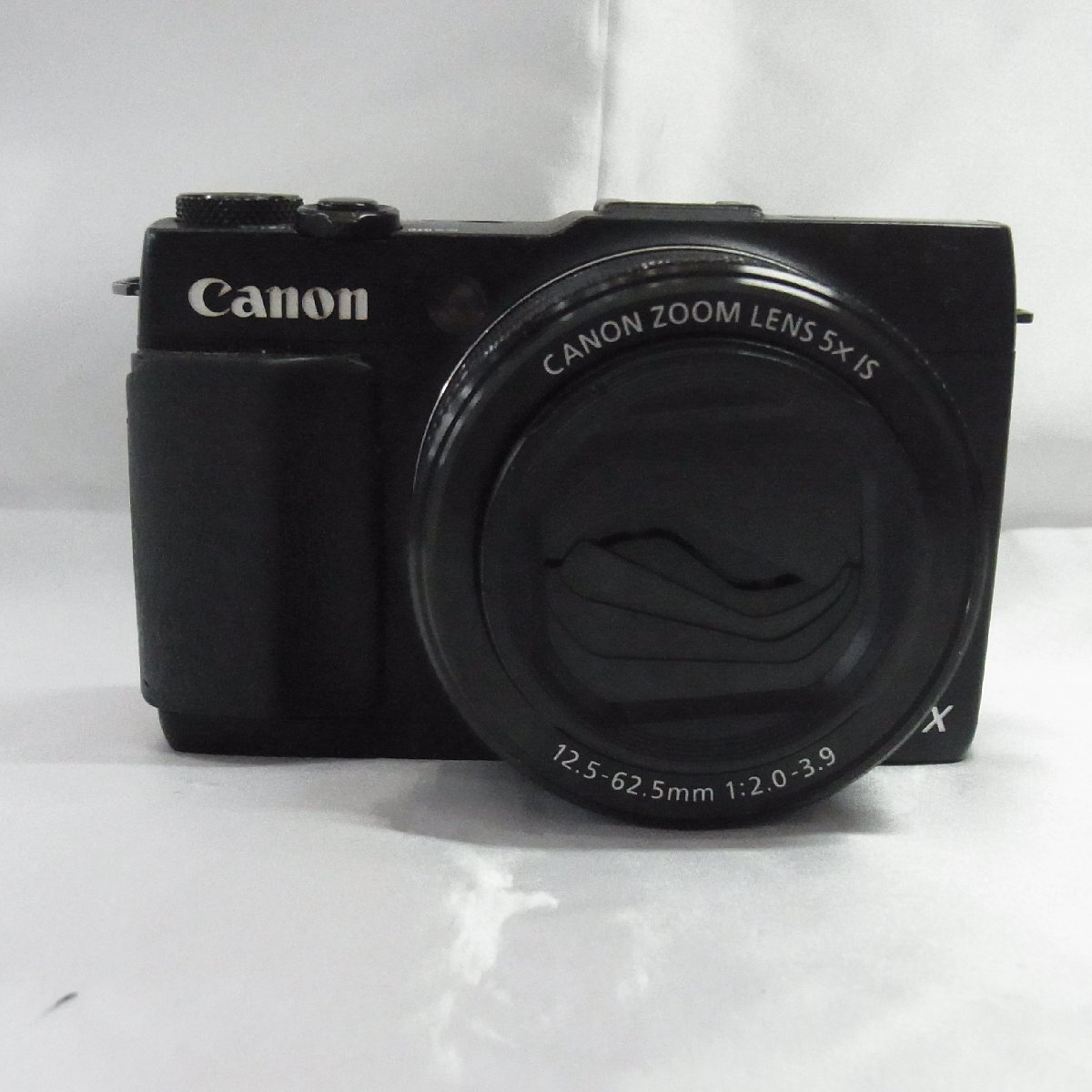 1円- [JUNK] Canon PowerShot G1 X キヤノン 液晶割れ ベタつき 動作未確認 部品取り用 管理B33606