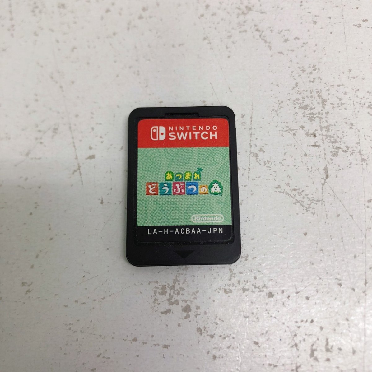 【中古品】『K6-160』あつまれ どうぶつの森 ソフトNintendo Switch用 ケースなし ニンテンドースイッチソフト
