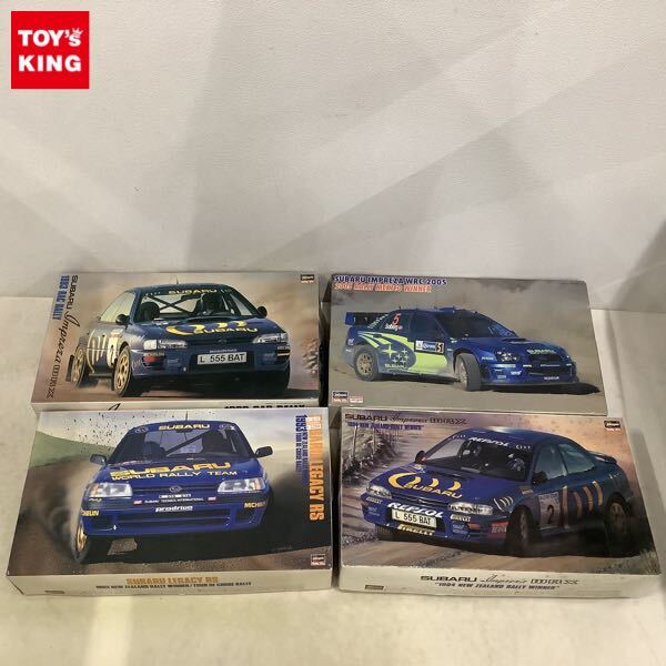 1円～ ハセガワ 1/24 スバル インプレッサ WRX 1993年 RACラリー WRC 2005 ラリー メキシコ ウィナー 他