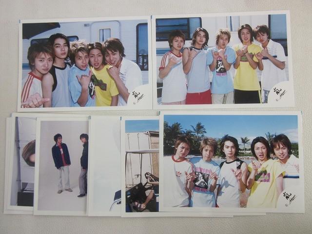 嵐 大野智 他 公式写真 12枚 旧ロゴ STAND UP HAWAII 2002 2000 FIRST CONCERT 等 グッズセット 中古品