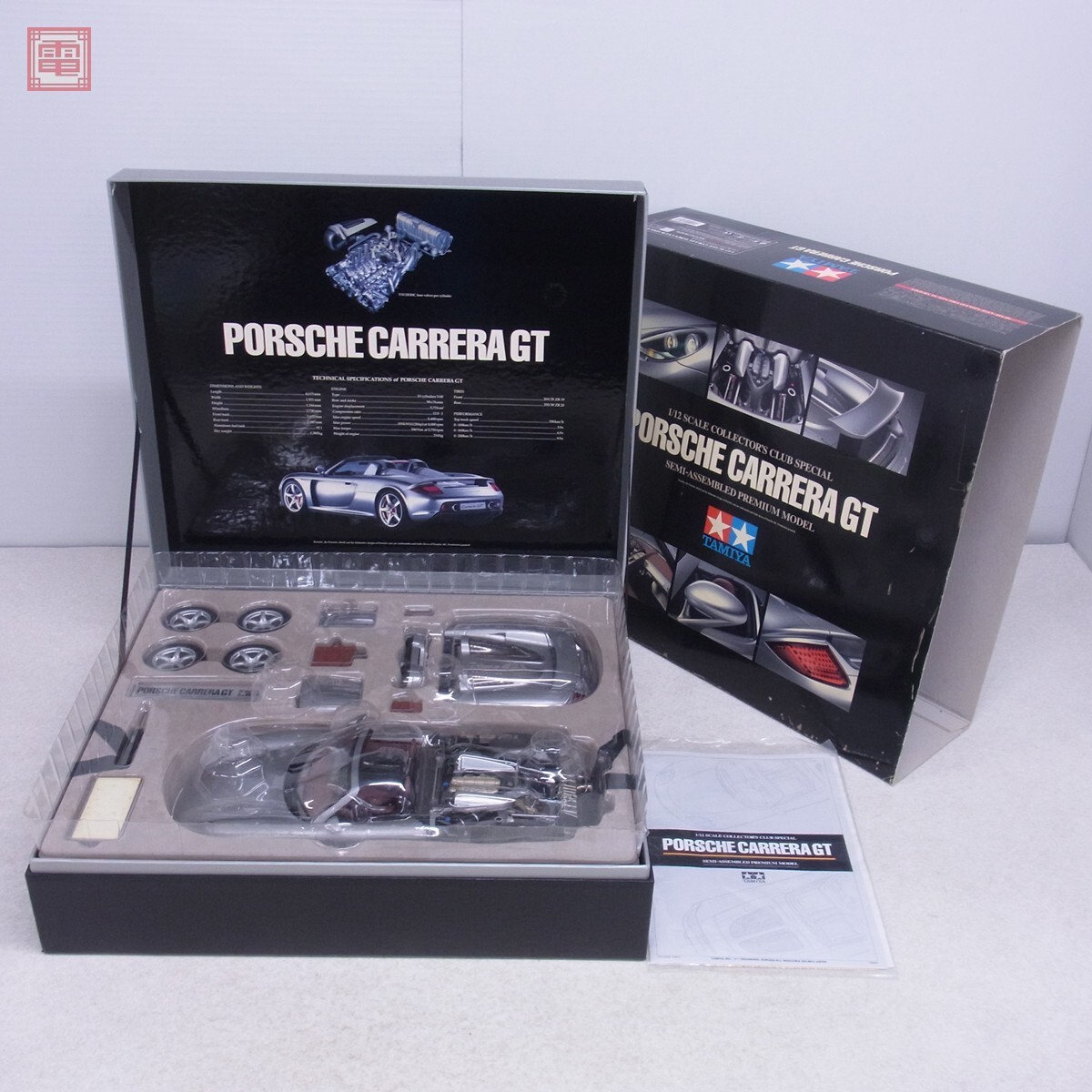 未組立 タミヤ 1/12 ポルシェ カレラGT セミアッセンブルモデル ITEM 23206 TAMIYA PORSCHE CARRERA【40