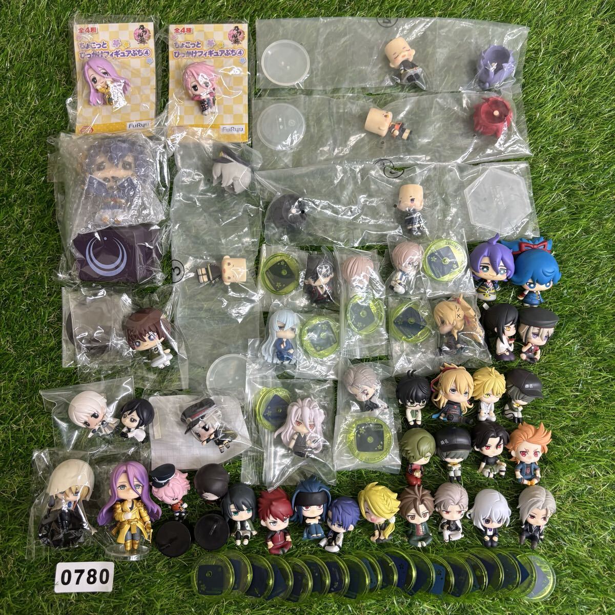 K780　刀剣乱舞 グッズ セット ひっかけフィギュア ねんどろいどぷち こえだらいず すわらせ隊 三日月宗近 山姥切国広 加州清光 鶴丸国永