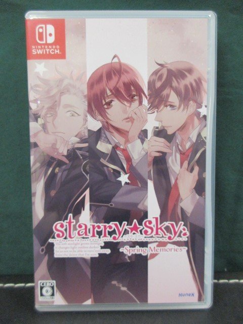 【NSW】　Starry☆Sky ～Spring Memories～　起動確認済み　④