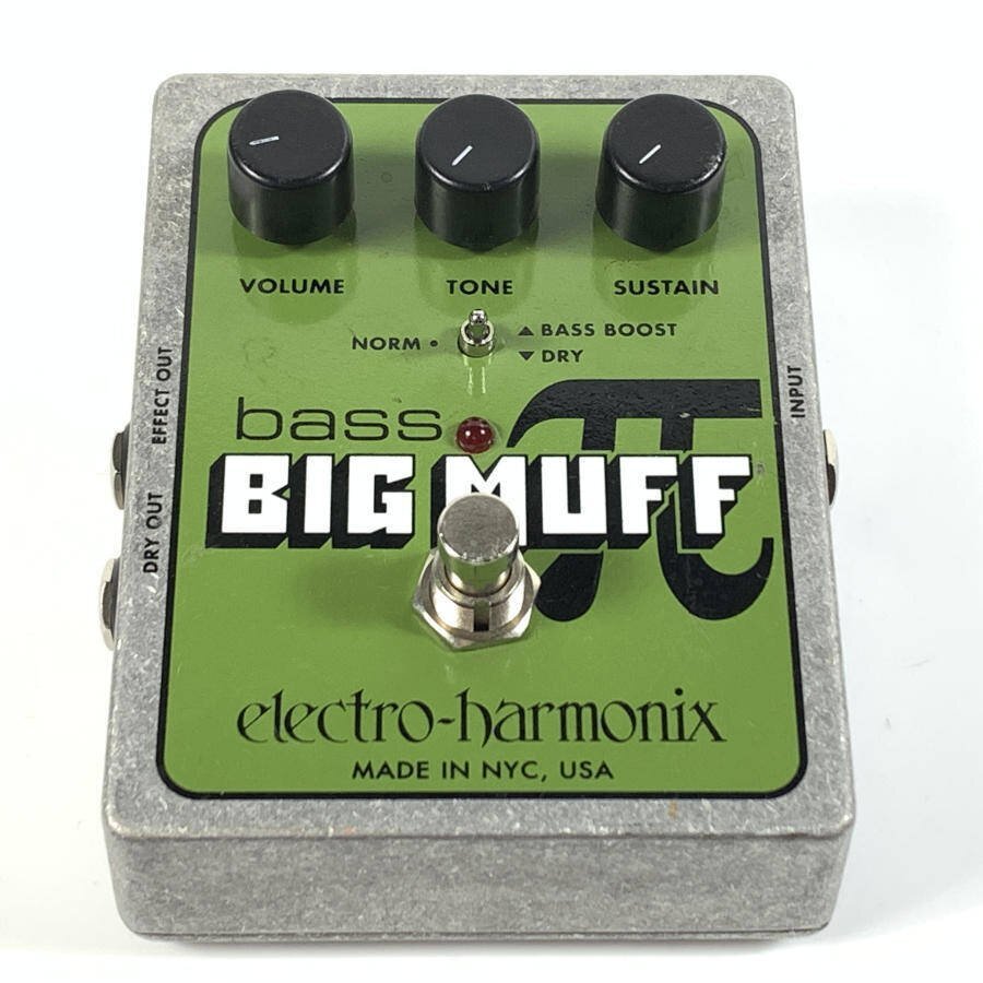 Electro Harmonix エレクトロハーモニックス BASS BIG MUFF PI ビッグマフ ベースエフェクター ディストーション 楽器 機材★簡易検査品
