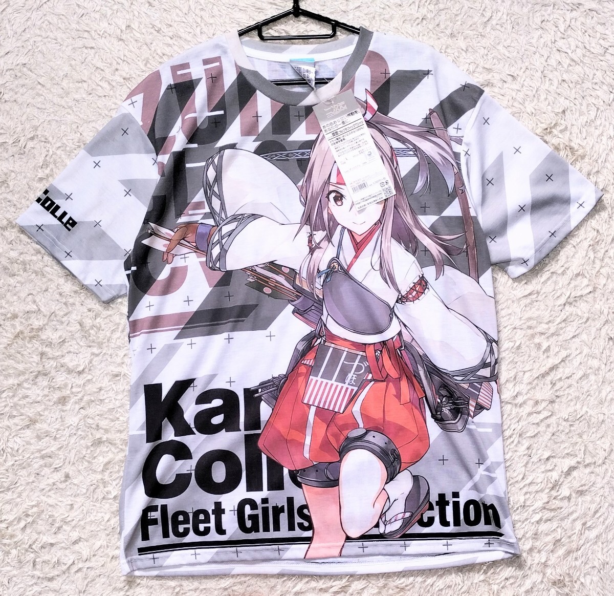【未使用★保管時汚れ有り】艦これ Lサイズ Tシャツ (▲460)