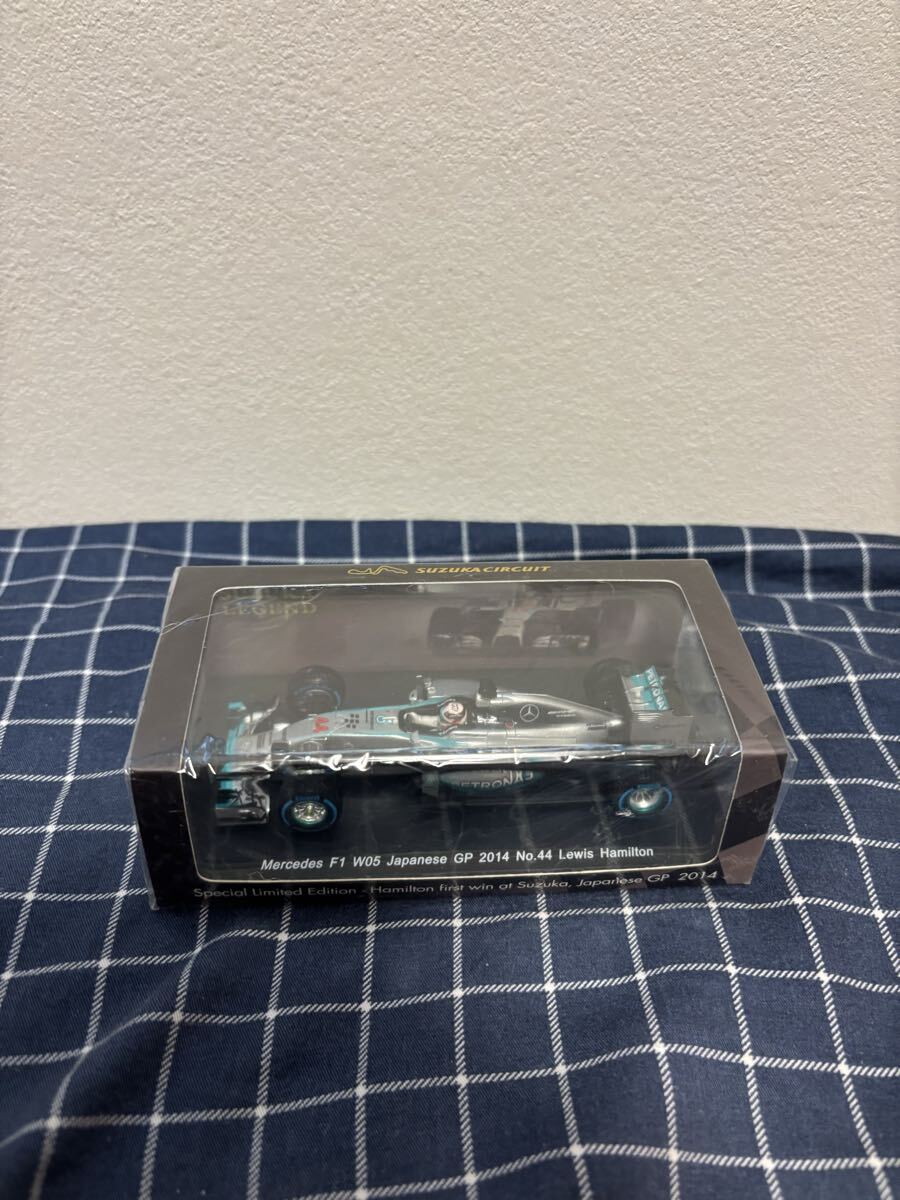 spark 鈴鹿サーキット別注 1/43 Mercedes AMG F1 W05 メルセデスAMG ルイス・ハミルトン 日本GP 2014