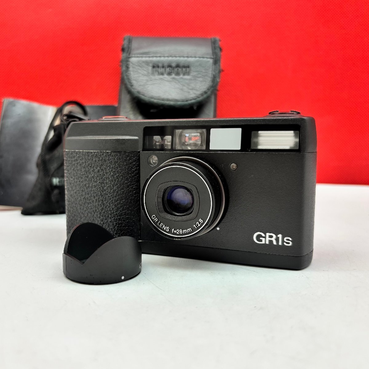 N33 防湿庫保管品 RICOH GR1s GR LENS 28mm F2.8 コンパクトフィルムカメラ 現状品 1円スタート リコー