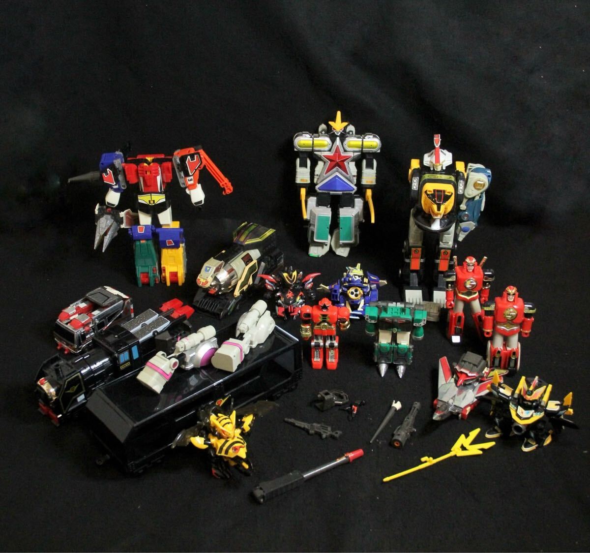超重合体 DXオーブロッカー オーレンジャー 忍者戦隊 カクレンジャー 五神合体 DX隠大将軍 バンダイ 黄金勇者 ゴルドラン C-62蒸気機関車