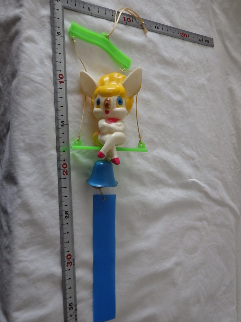 アンデルセン物語　キャンティ　風鈴　キャラクター　ソフビ　デッドストック　中古