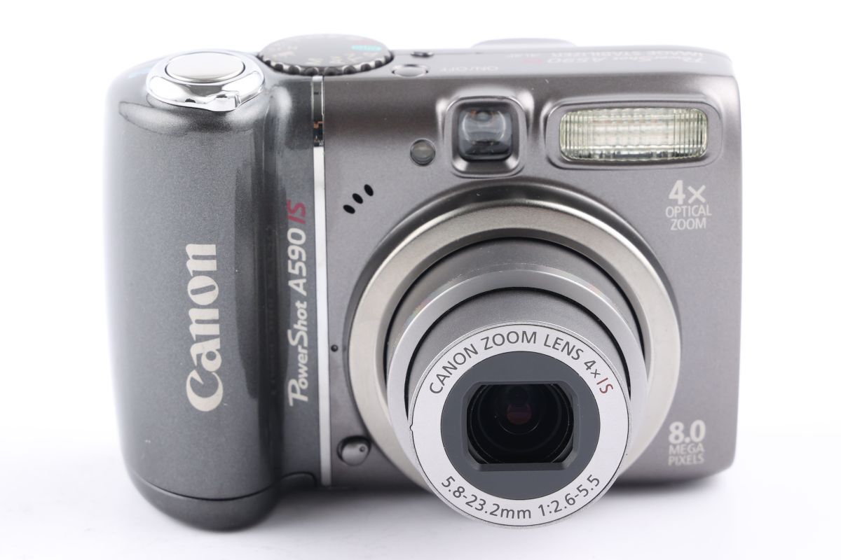 【かめらや】00864 美品 Canon PowerShot A590 IS コンパクトデジタルカメラ