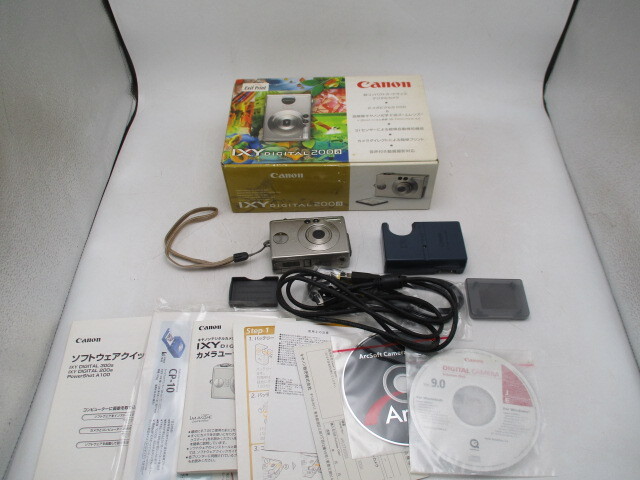 ★☆キャノン　Canon　コンパクトデジタルカメラ　IXY　DIGITAL　200a　一式　稼働品　☆★