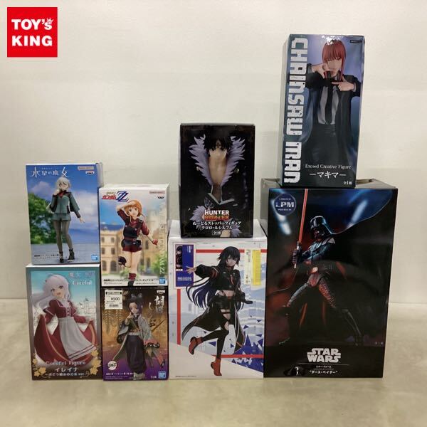 1円～ 未開封含 BANDAI SPIRITS 機動戦士ガンダム 水星の魔女 ミオリネ・レンブラン STAR WARS LPM ダース・ベイダー 他
