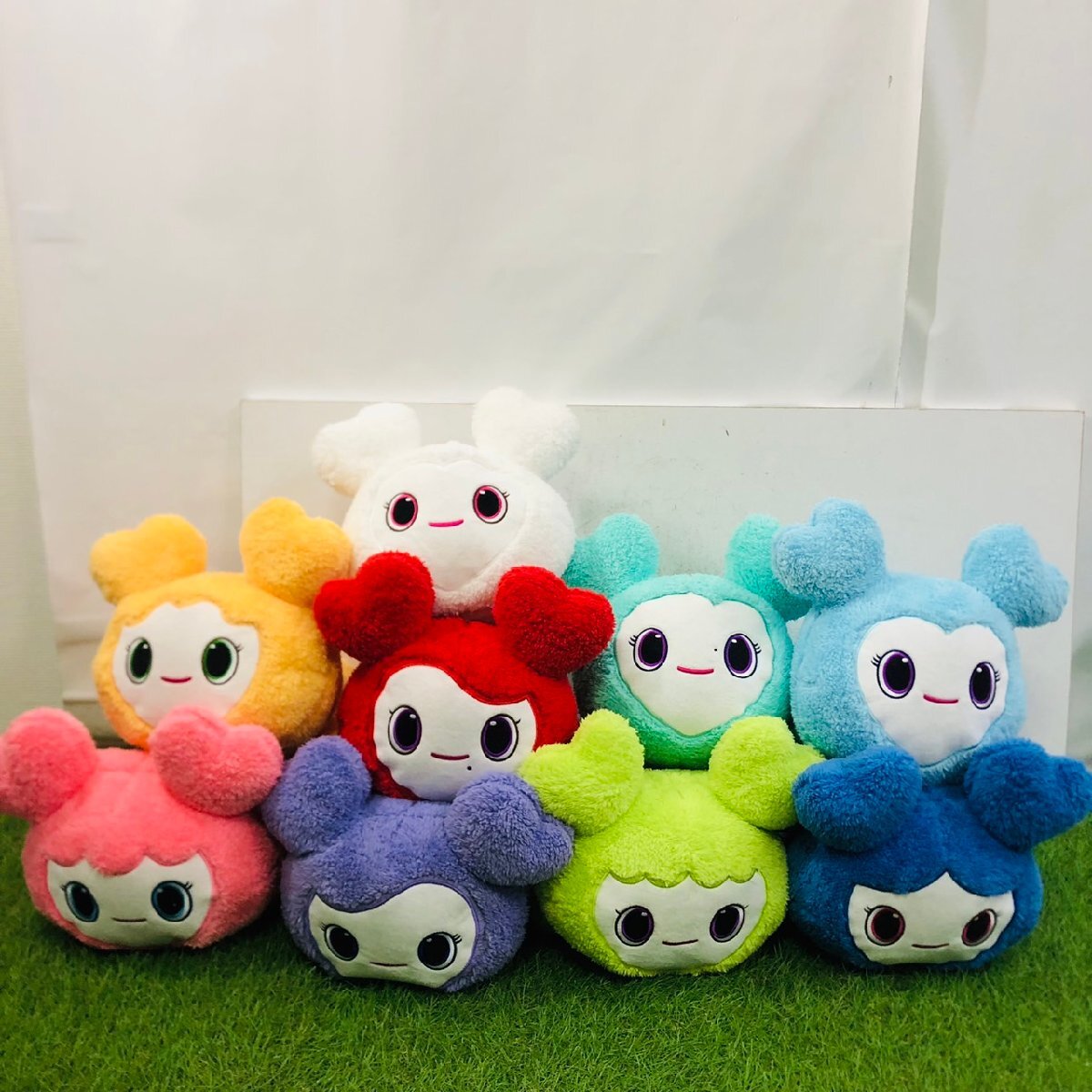 【中古品】『K7-741』ぬいぐるみ 9点まとめ プライズ　クレーンゲームGiGO限定 TWICE LOVELYS ふわもこねんねBIGぬいぐるみ