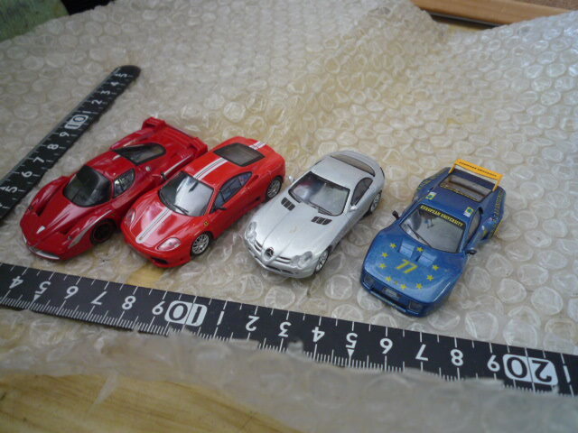 送料無料 京商 1/64 ミニカー フェラーリ メルセデス・ベンツ まとめて 現状渡し品