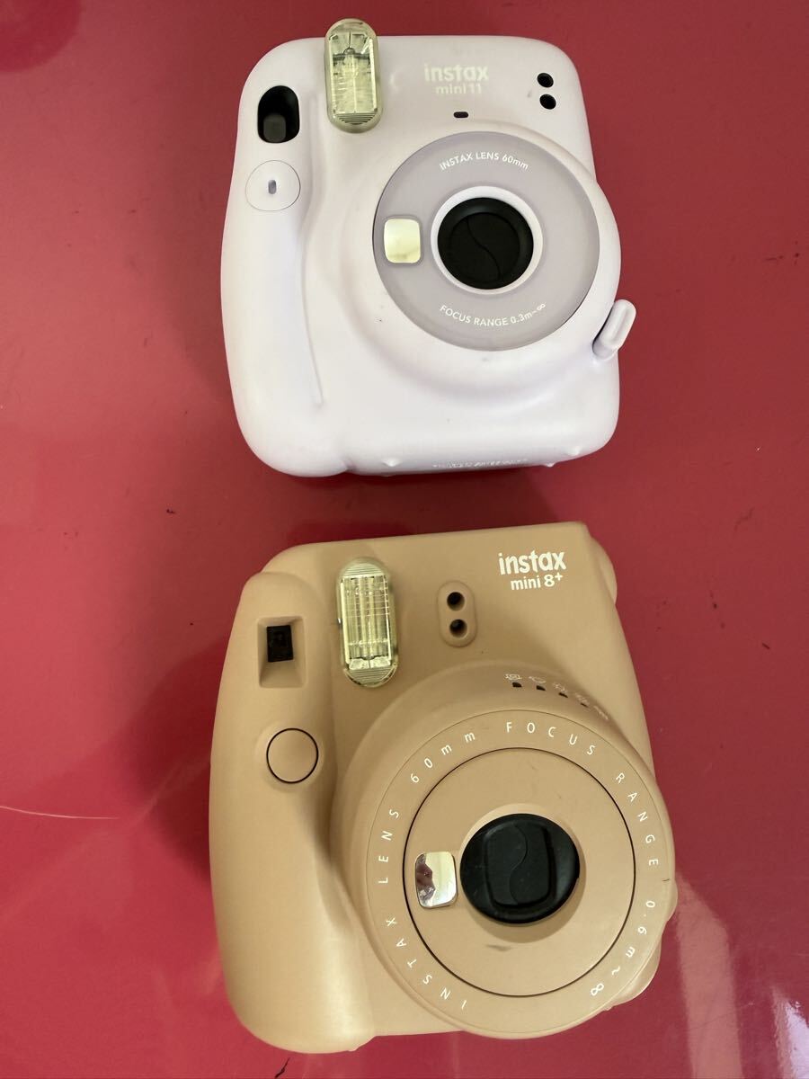 富士フィルム FUJIFILM instax mini8＋ mini11 まとめ　2台