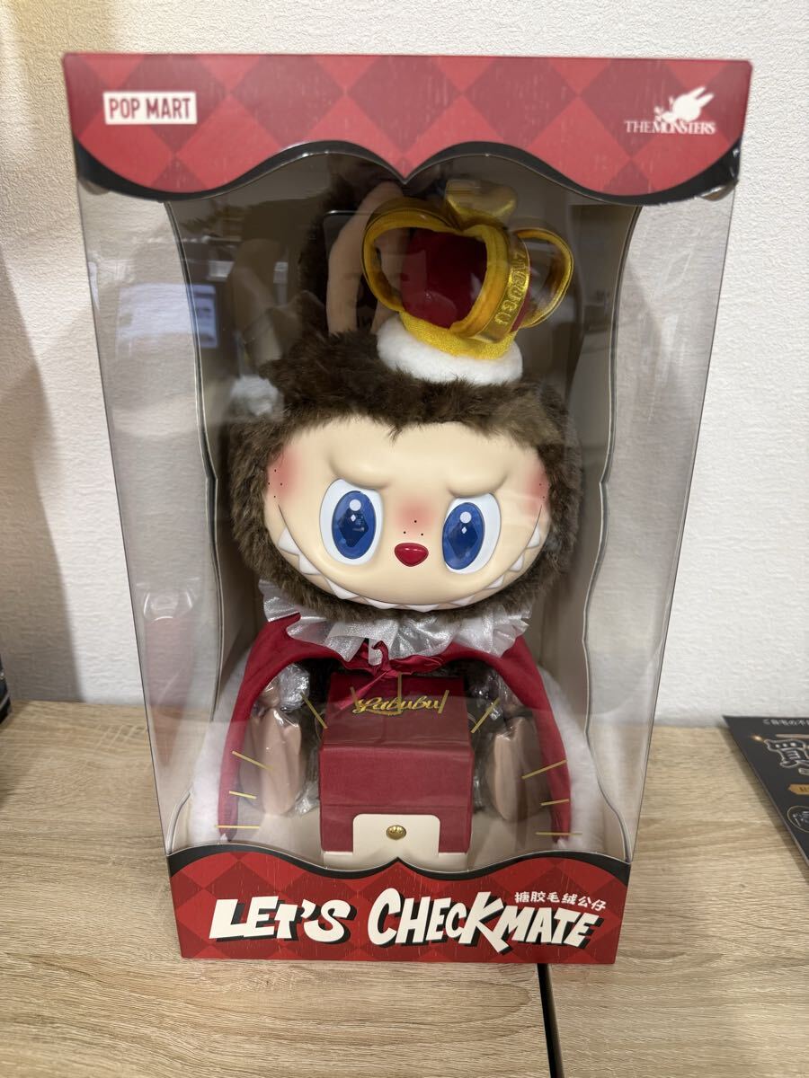 POP MART THE MONSTERS Let's Checkmate LABUBU ぬいぐるみ 未開封